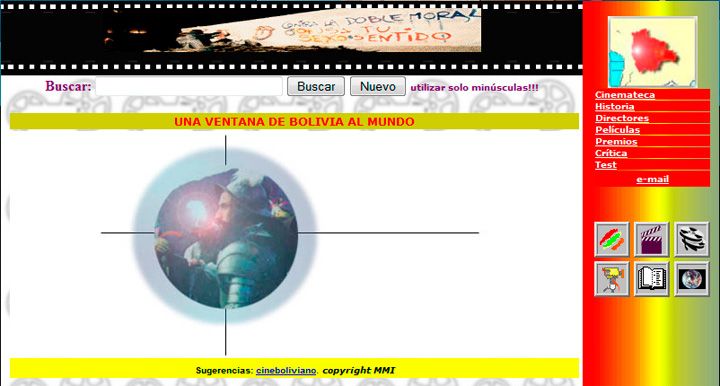 Año 2000 cine boliviano en servidores gratuitos