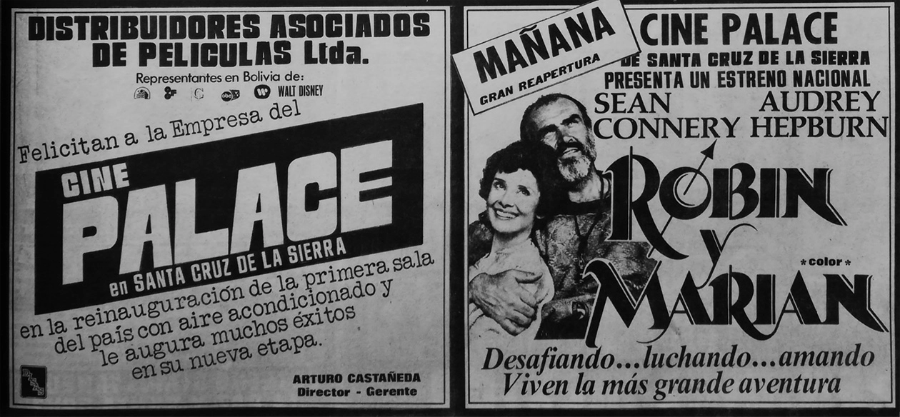 Cine Palace, diciembre 1976
