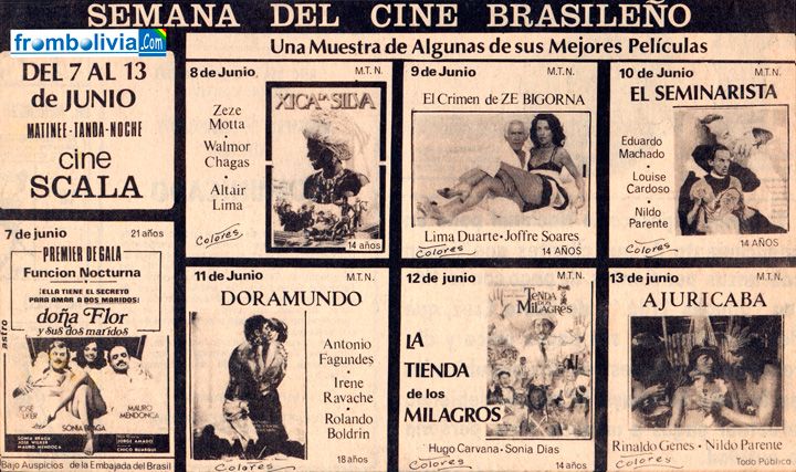 Semana de cine brasileño - 1979