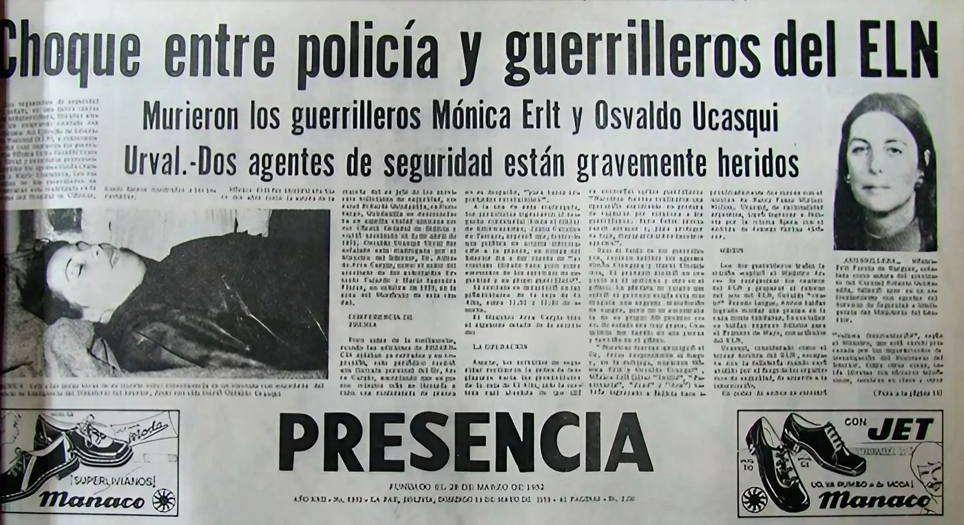 Muerte de Monika Ertl - 1973