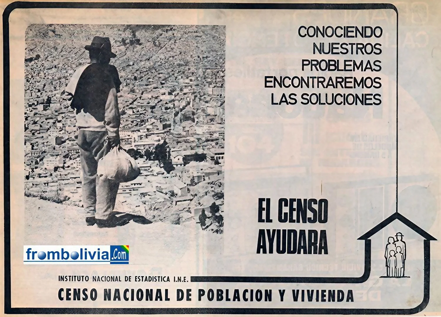 Propaganda del Censo Nacional de Población y Vivienda (Septiembre – 1976)
