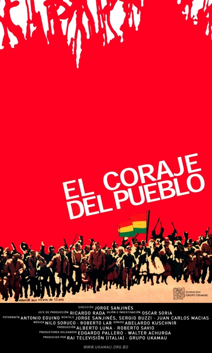 Poster de la película, El coraje del pueblo - 1971