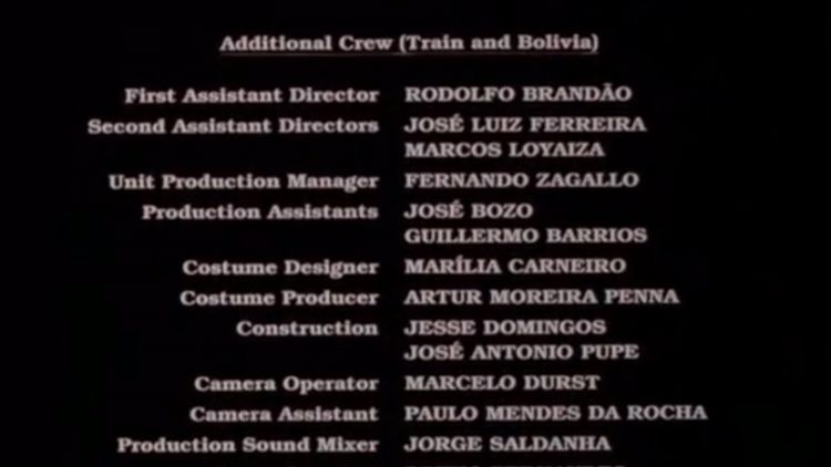 Captura de los créditos de la película 