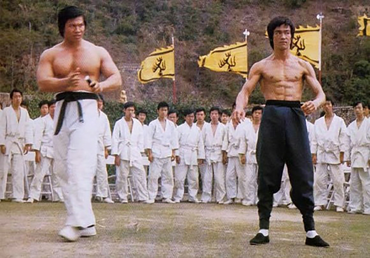 Bruce Lee en combate