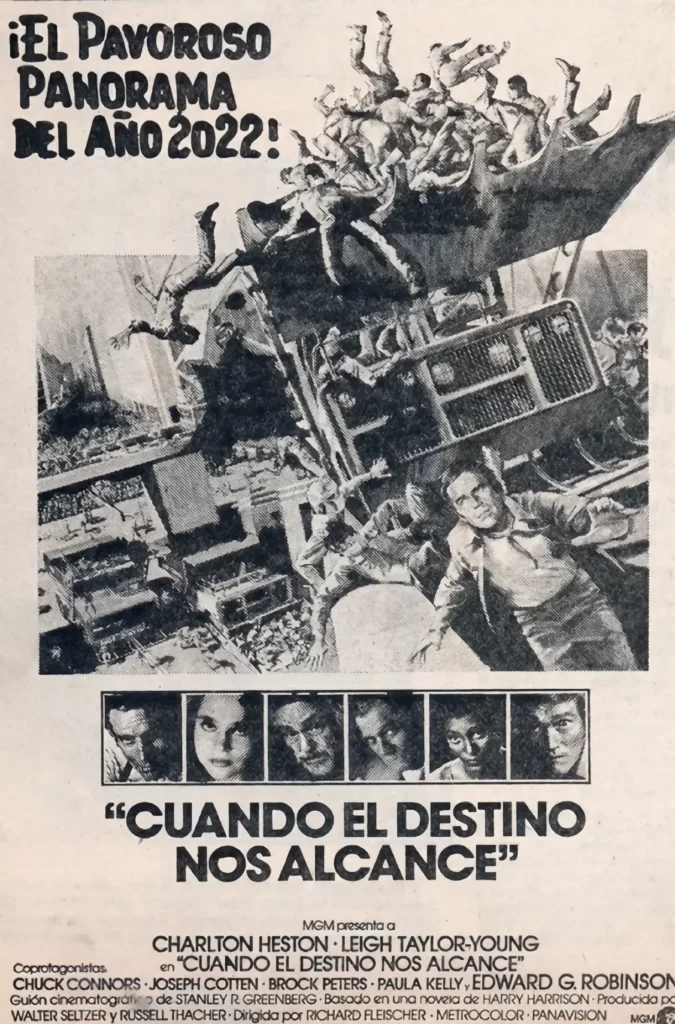 Anuncio del estreno en 1975